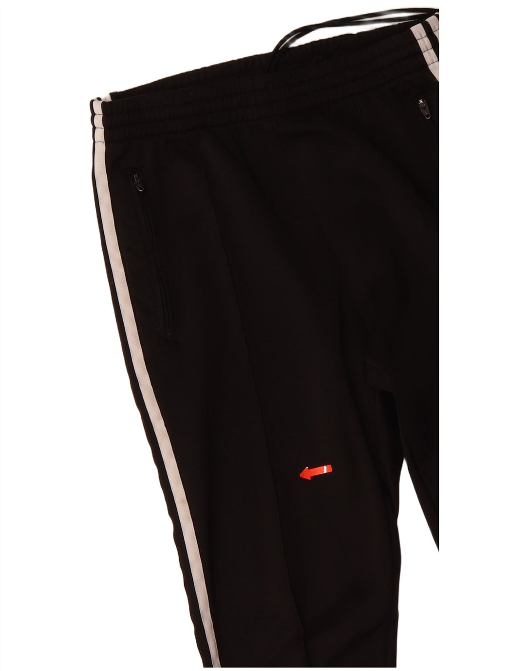 ADIDAS Womens Tracksuit Trousers UK 12 Medium  Black Polyester