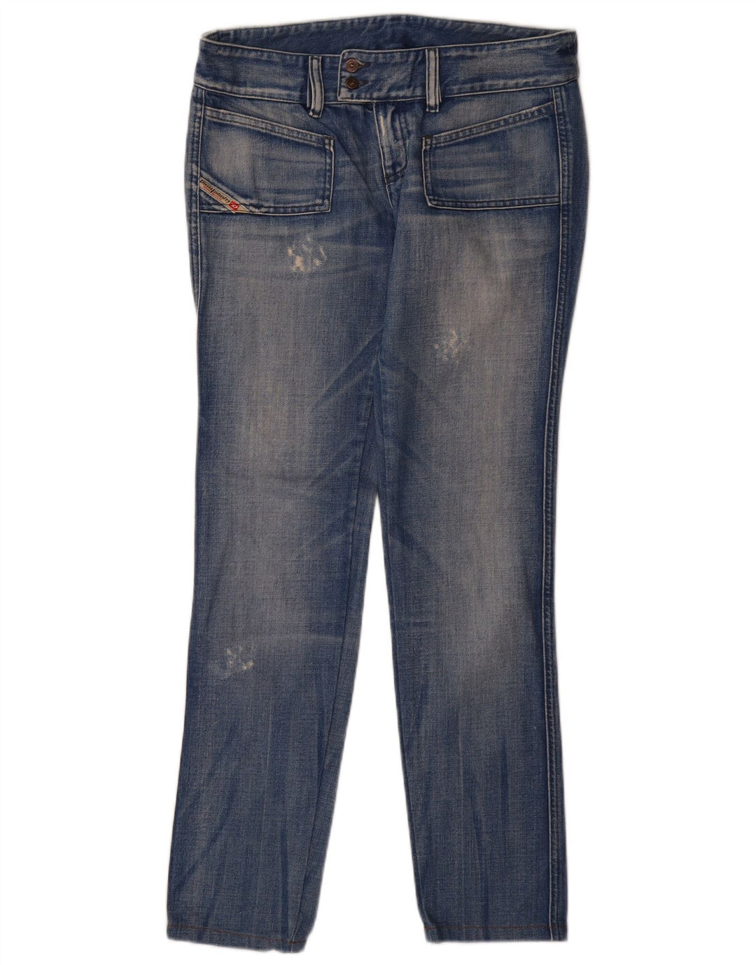 DIESEL Blugi slim pentru femei Distressed W29 L32 Bumbac albastru