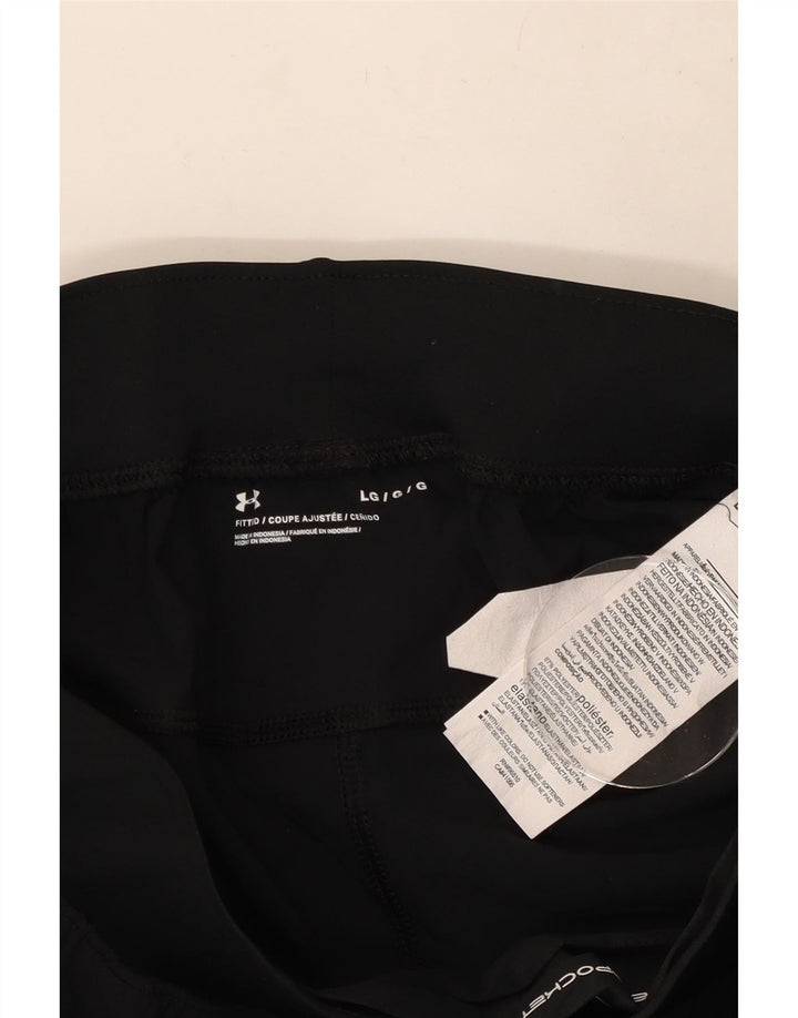 Pantaloni de trening Under Armour pentru femei UK 14 Poliester negru mare