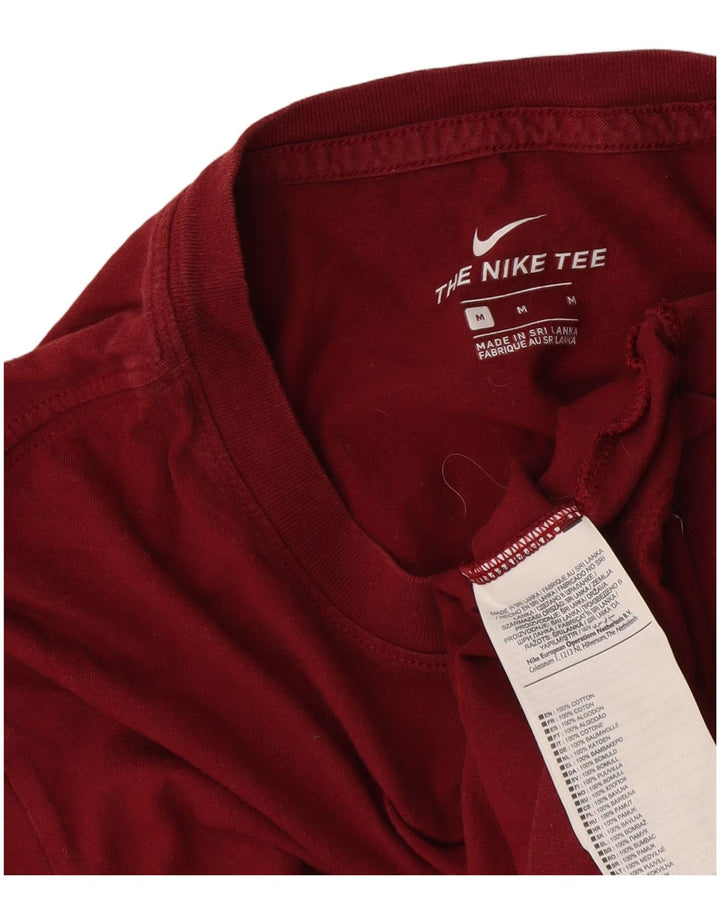 Tricou pentru bărbați Nike Top din bumbac roșu mediu