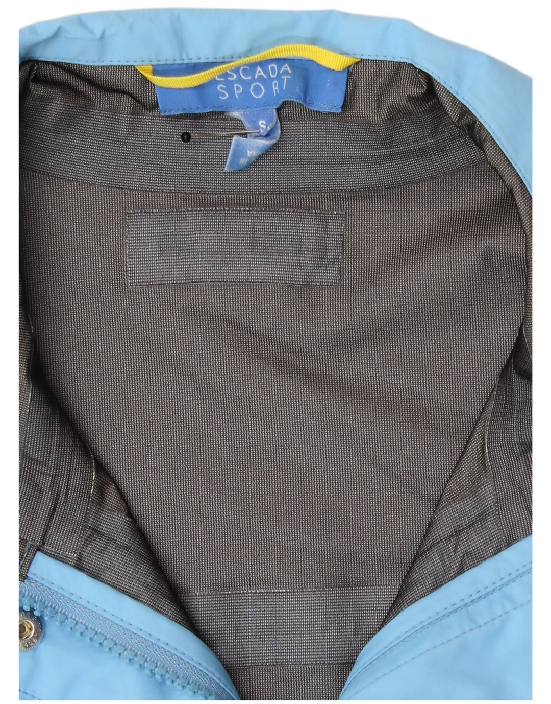 Jachetă de ploaie supradimensionată pentru femei Escada UK 10 Small Blue