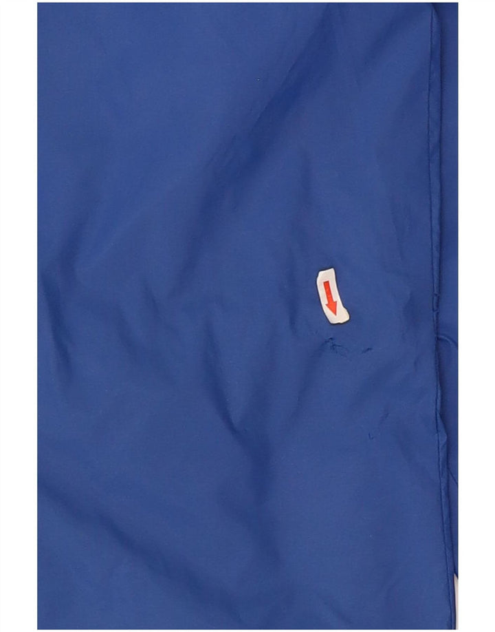 Jachetă de ploaie cu glugă Adidas pentru bărbați UK 38 Medium Blue Poliamidă