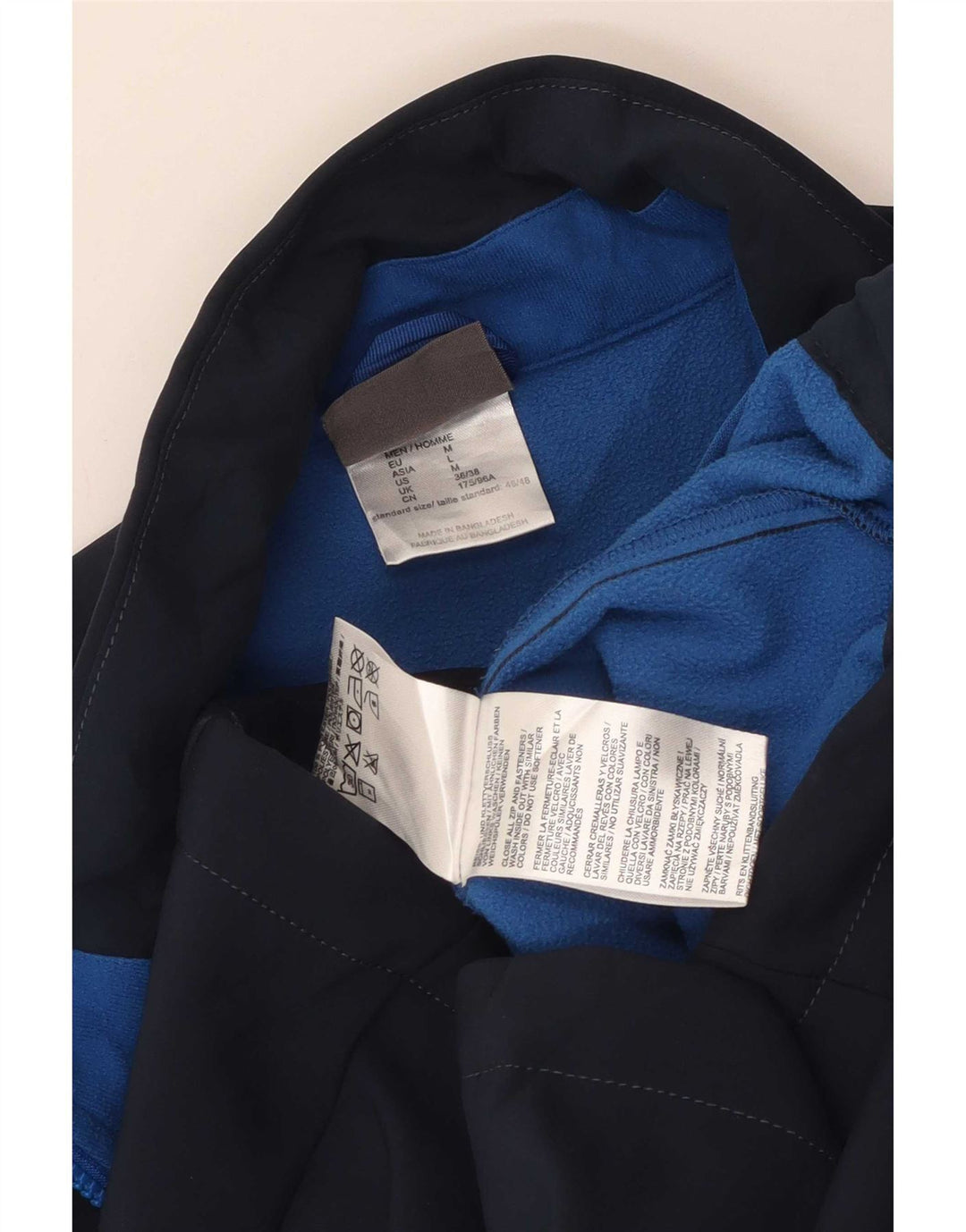 Jack Wolfskin Jachetă de trening pentru bărbați Marea Britanie 36/38 Poliester bleumarin mediu