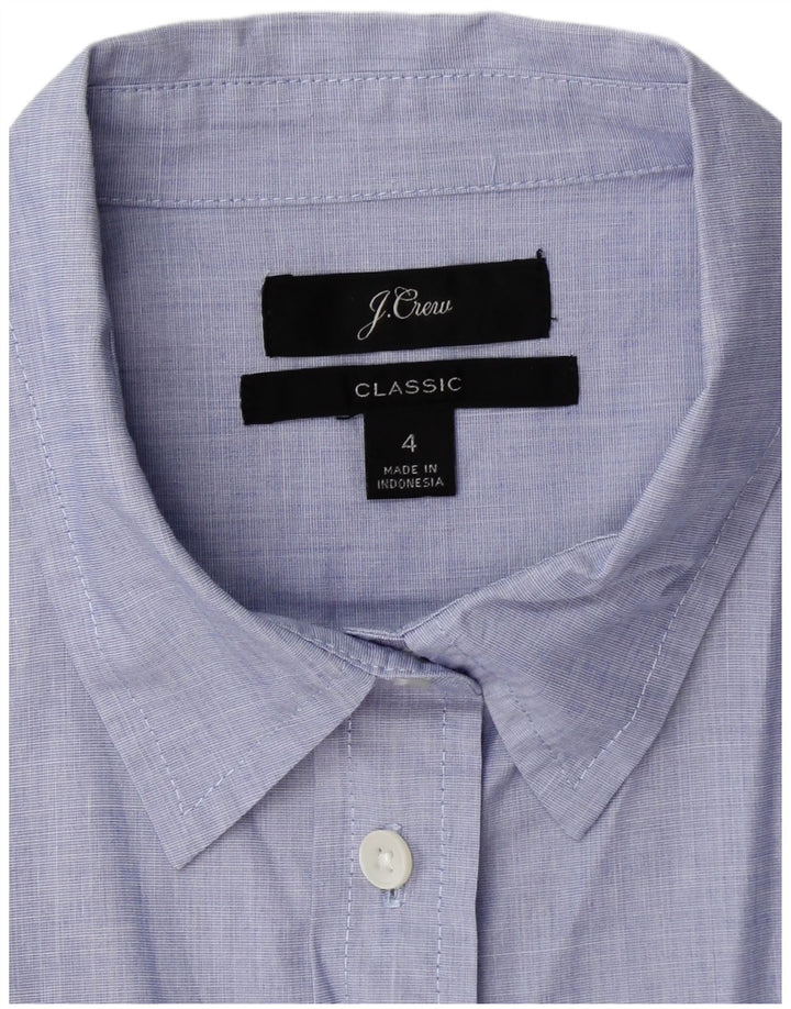 Cămașă pentru femei J. CREW Classic Classic Fit US 4 Small Blue Bumbac