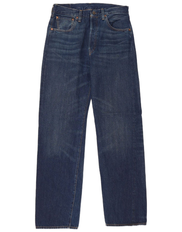 Levi's Mens 501 Straight Jeans W29 L32 Blue Cotton