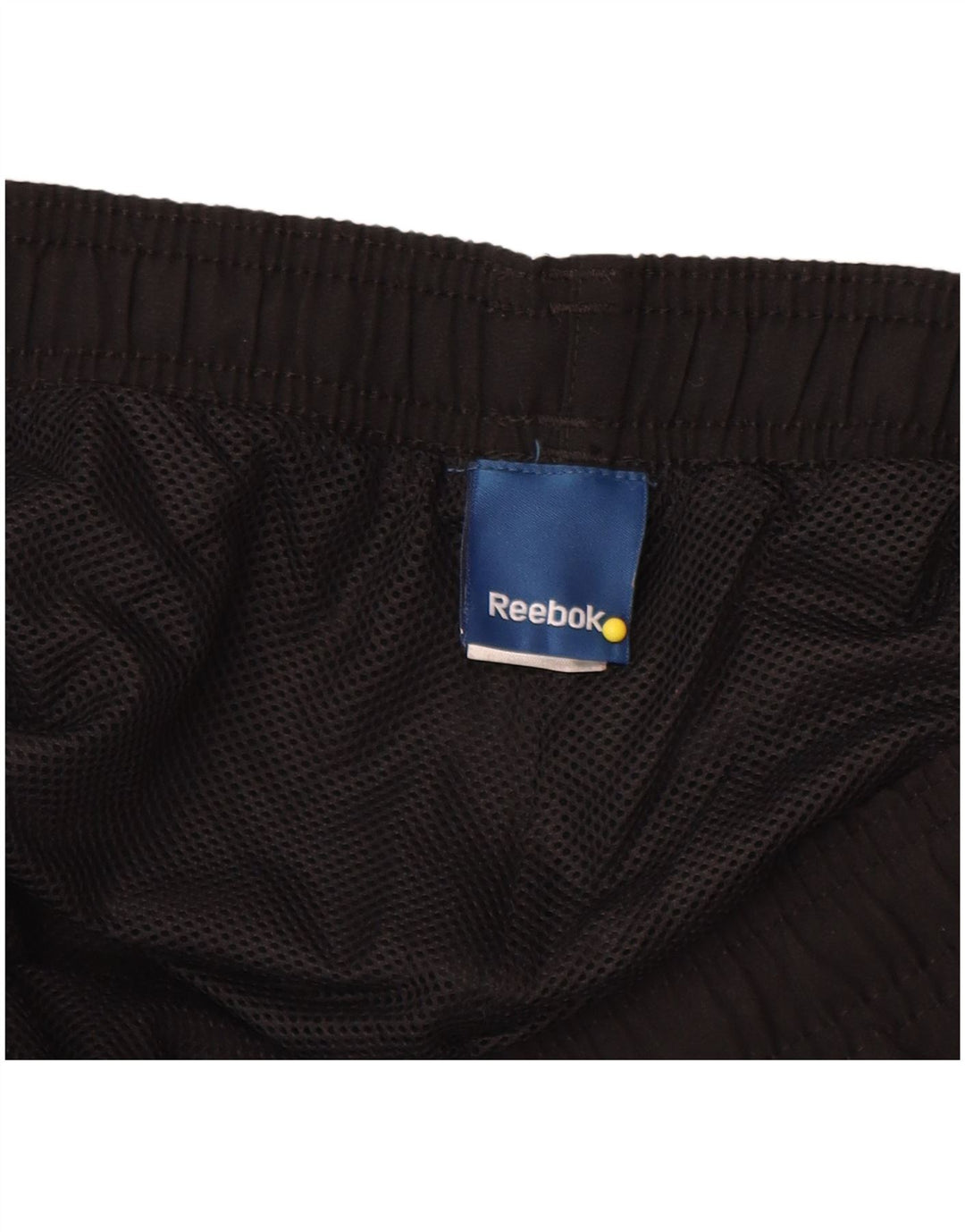 Pantaloni de trening Reebok pentru bărbați, poliester negru mic