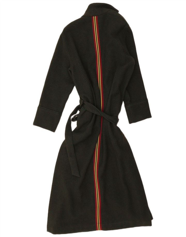 BELLEROSE Pardesiu pentru damă US 2 XS Kaki Houndstooth Lână