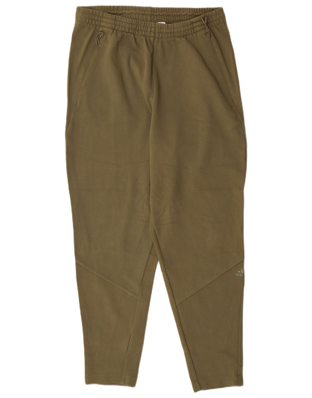 Pantaloni de trening ADIDAS pentru bărbați, raion mare kaki