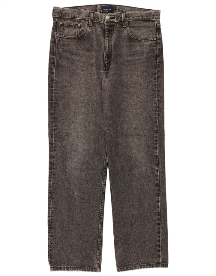 Blugi drepți Massimo Dutti pentru bărbați EU 44 Large W34 L30 Gri