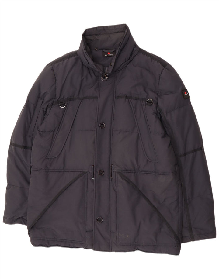 Jachetă căptușită pentru bărbați Canadiens UK 42 XL bumbac bleumarin