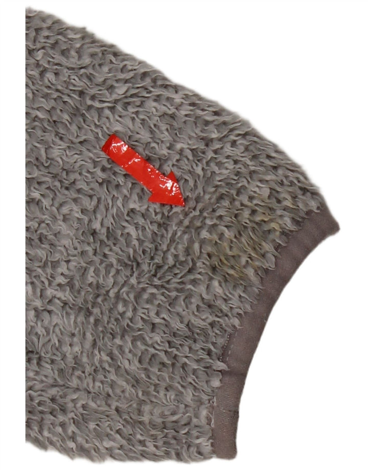 Jack Wolfskin Jachetă fleece cu glugă pentru femei UK 12 Medium Gri Poliester