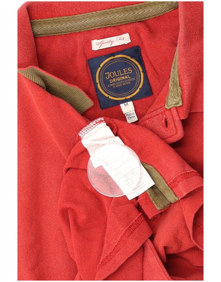 Tricou polo pentru bărbați Joules, bumbac roșu mediu