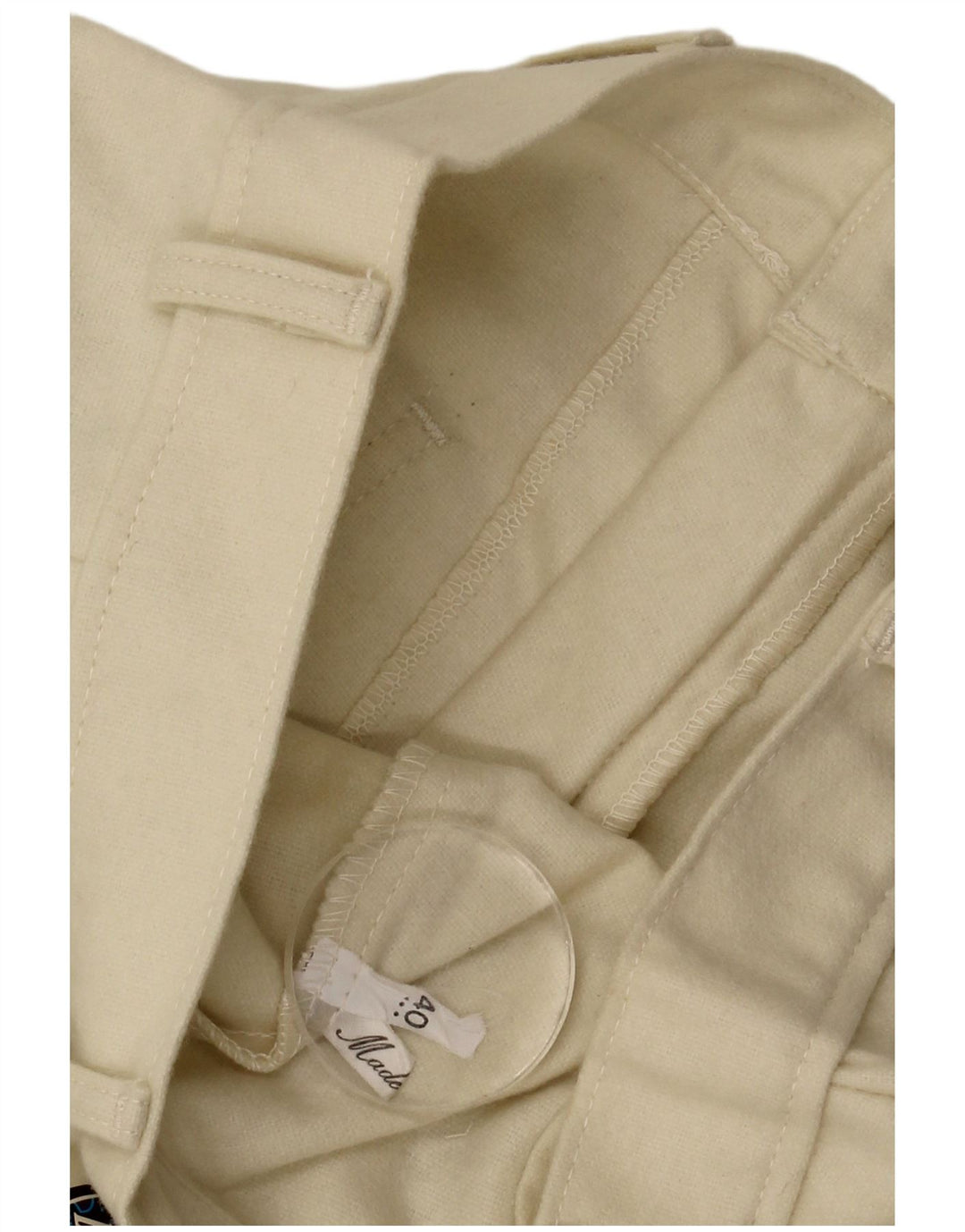 Pantaloni Vintage pentru Damă Bootcut Casual EU 40 Medium W30 L33 Bej
