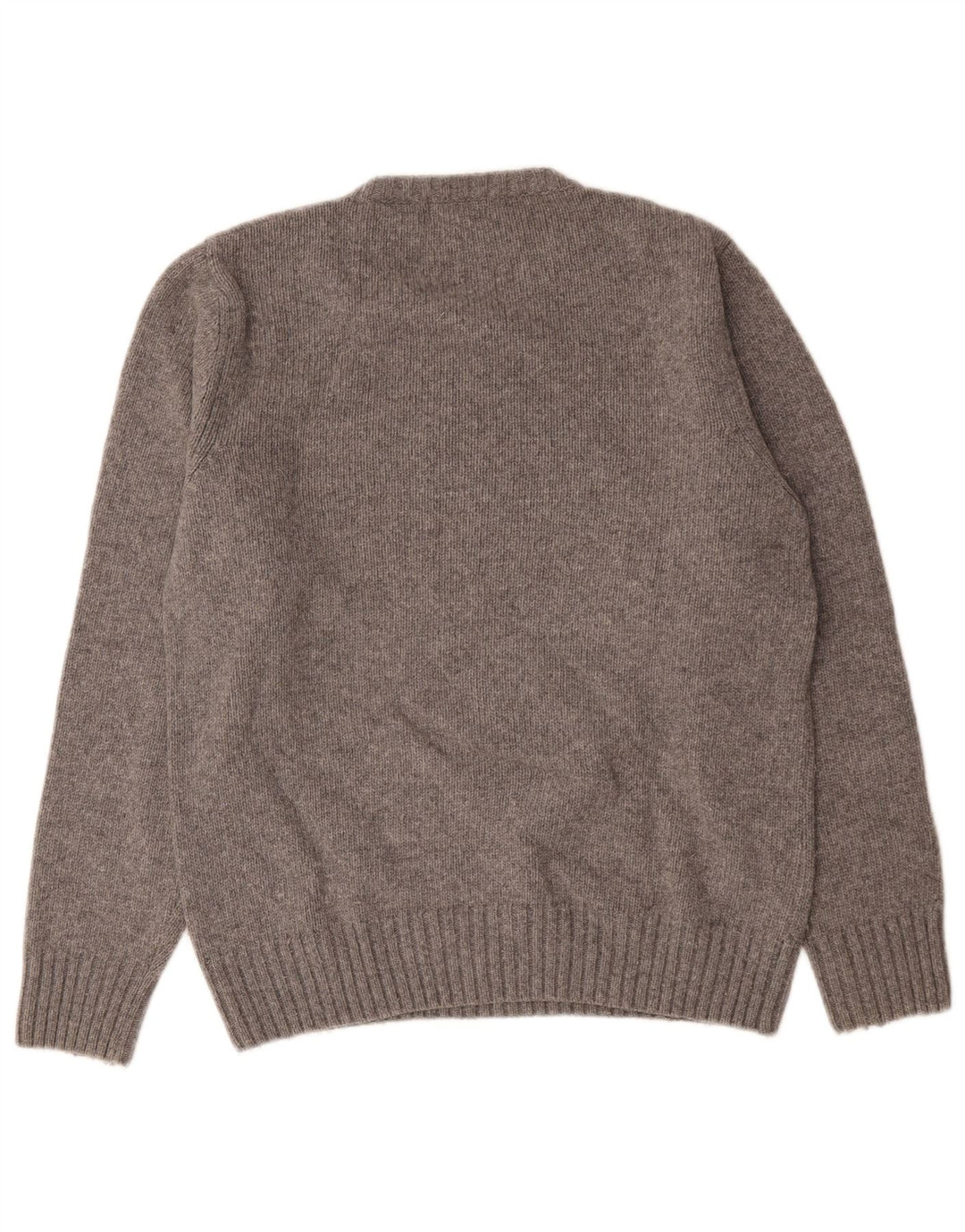 Pulover grafic pentru bărbați Woolrich, lână cu pete, gri mediu