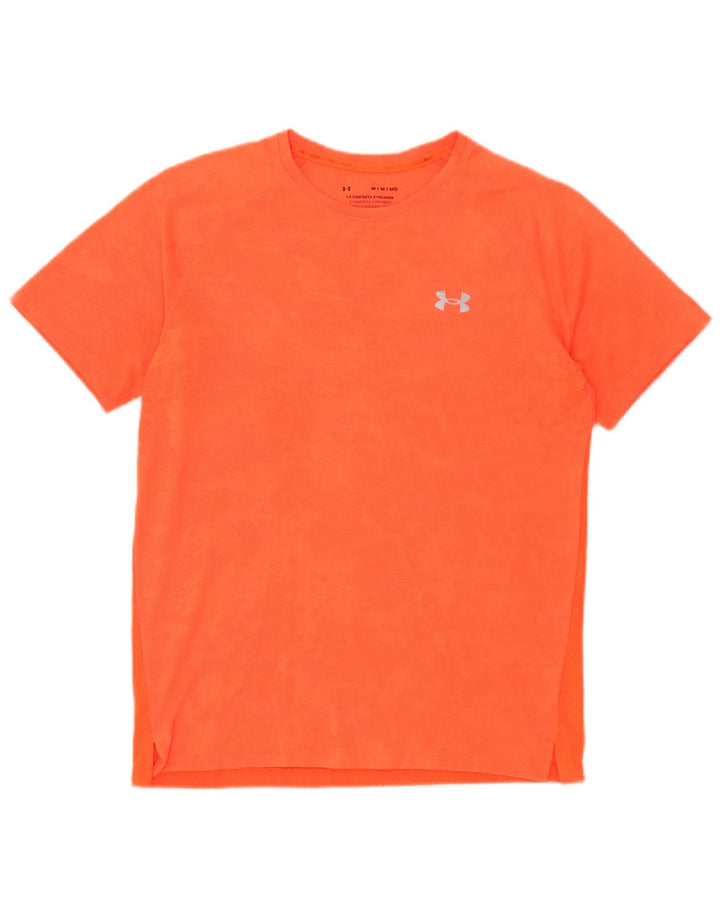 Tricou Under Armour pentru bărbați Heat Gear Top portocaliu mediu