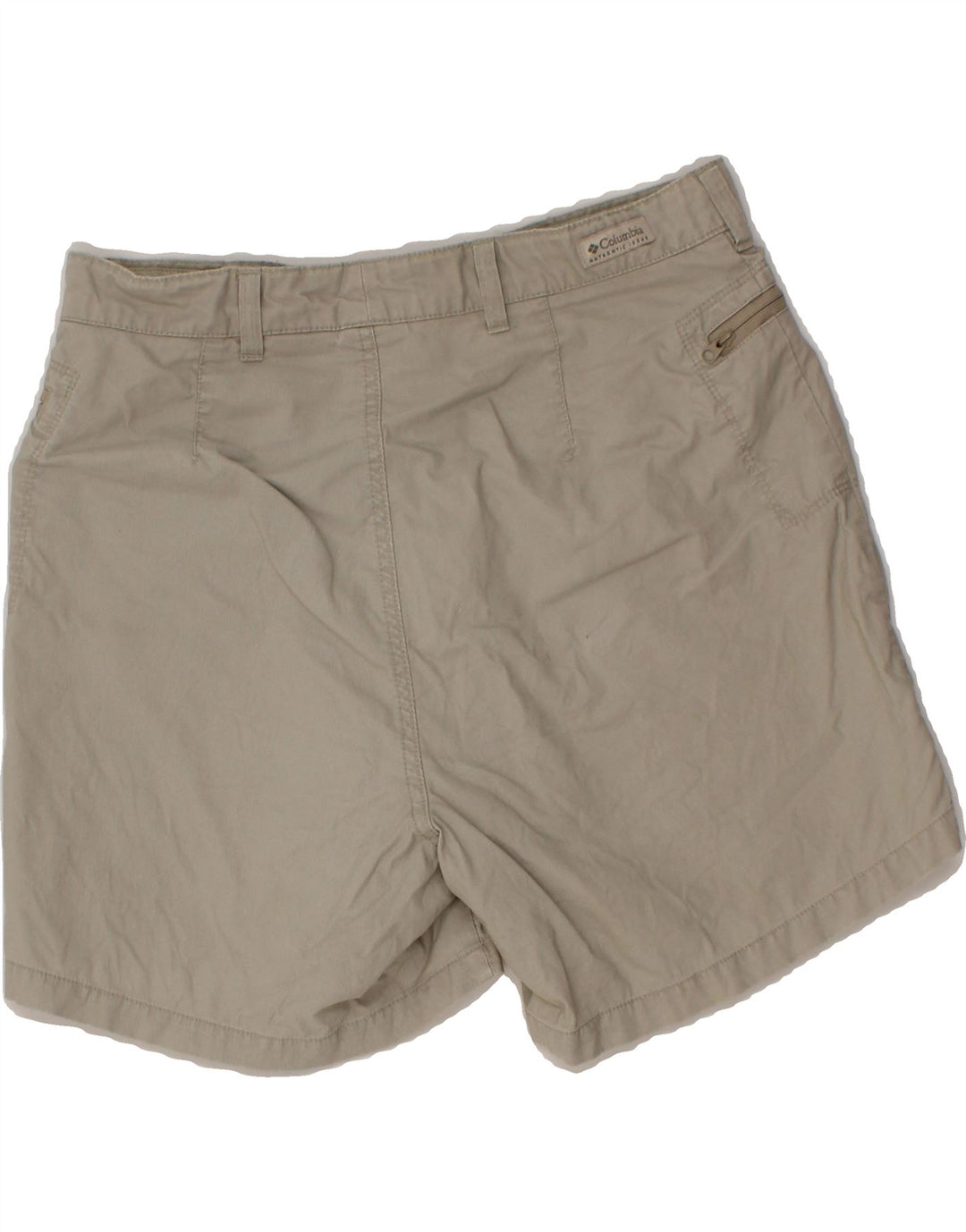 COLUMBIA Womens Casual Shorts US 8 Medium W30  Beige Cotton Vintage Columbia and Second-Hand Columbia from Messina Hembry 