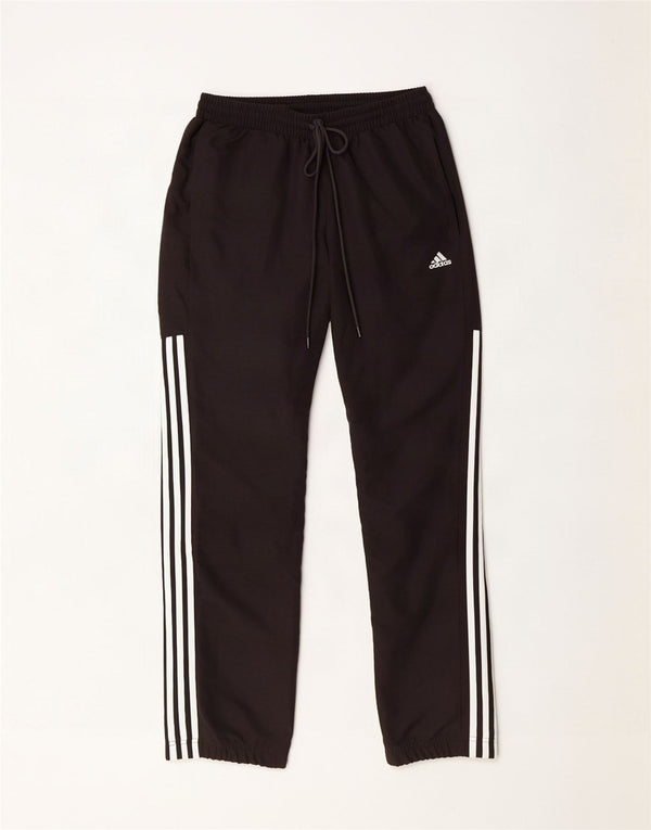 Pantaloni de trening pentru bărbați Adidas Pantaloni de jogging, mari, negru, poliester