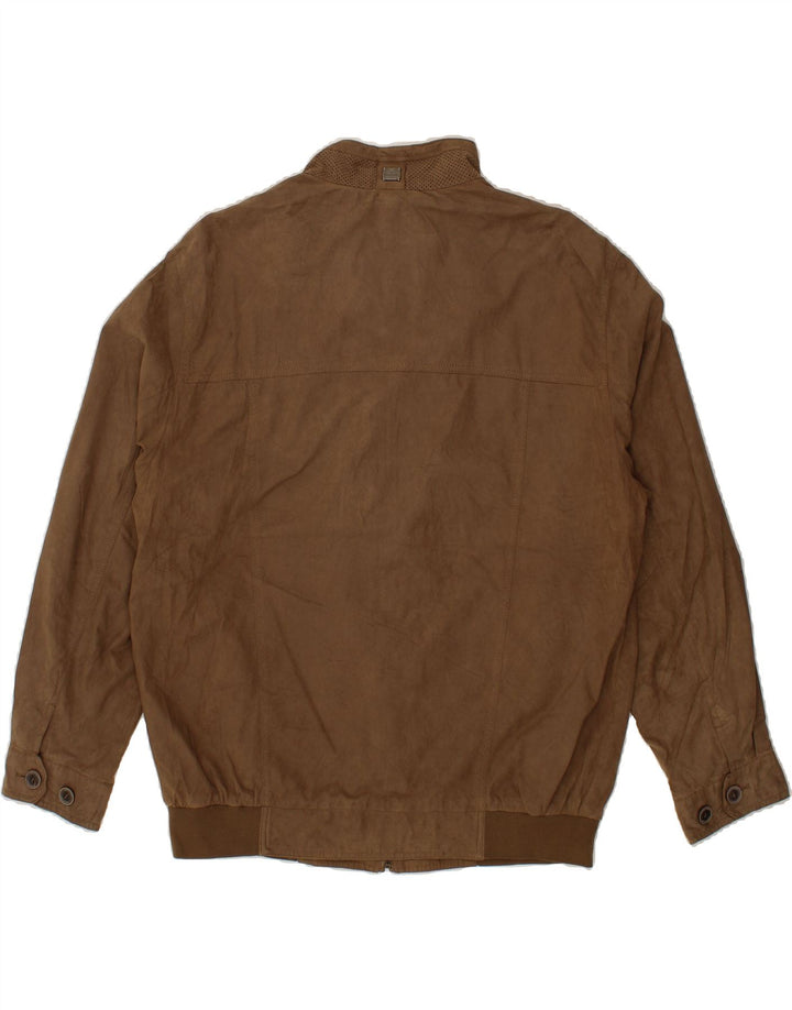 PIERRE CARDIN Bomber pentru bărbați IT 56 3XL Maro Poliamidă