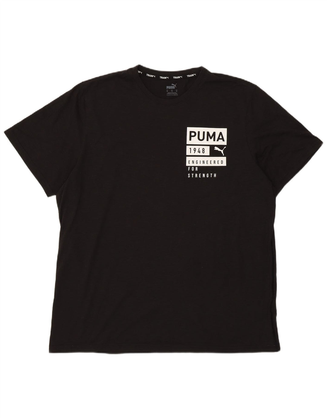 Tricou grafic Puma pentru bărbați Top XL poliester negru