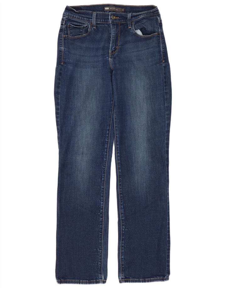 Blugi drepti pentru femei LEVI'S 505 US 6 Medium W28 L31 Albastru