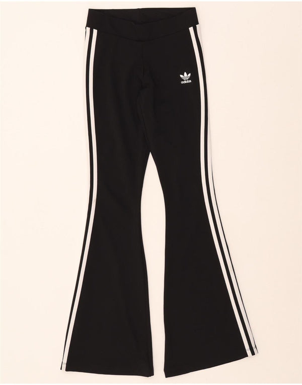 Leggings Flare ADIDAS pentru femei UK 6 XS poliester negru