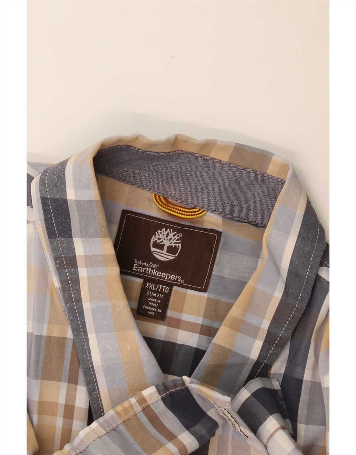 Cămașă cu mânecă scurtă Timberland Earthkeepers pentru bărbați, 2XL, multicoloră