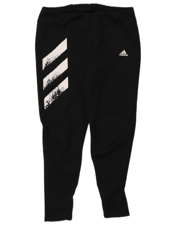 Leggings Aeroready pentru femei Adidas Marea Britanie 16/18 Lung Negru