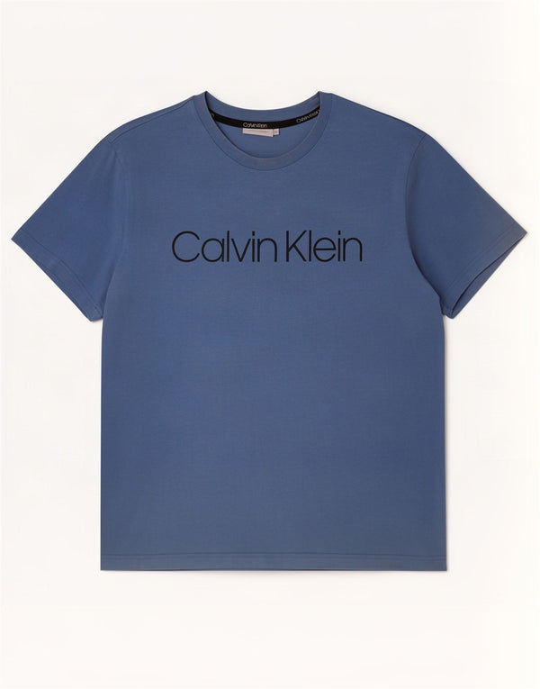 Tricou grafic Calvin Klein pentru femei Top UK 20 2XL Blue Bumbac