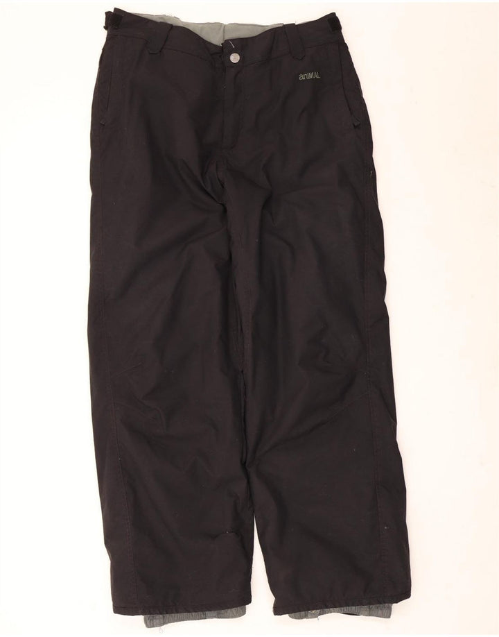 Pantaloni de schi Animal pentru bărbați, mari, negru, poliamidă