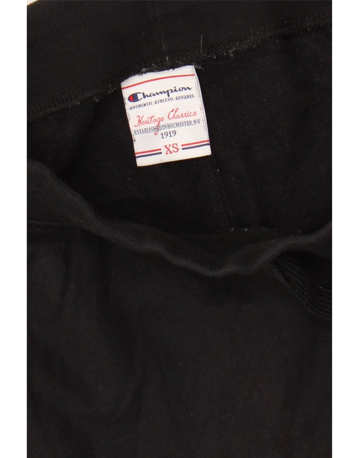 Pantaloni de trening Heritage Classics pentru femei CHAMPION UK 4 XS Negru
