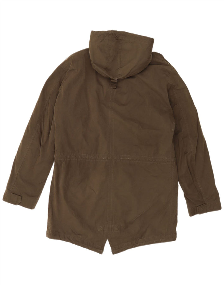 Jachetă parka cu glugă pentru bărbați MARC O'POLO UK 38 Medium Kaki Poliamidă