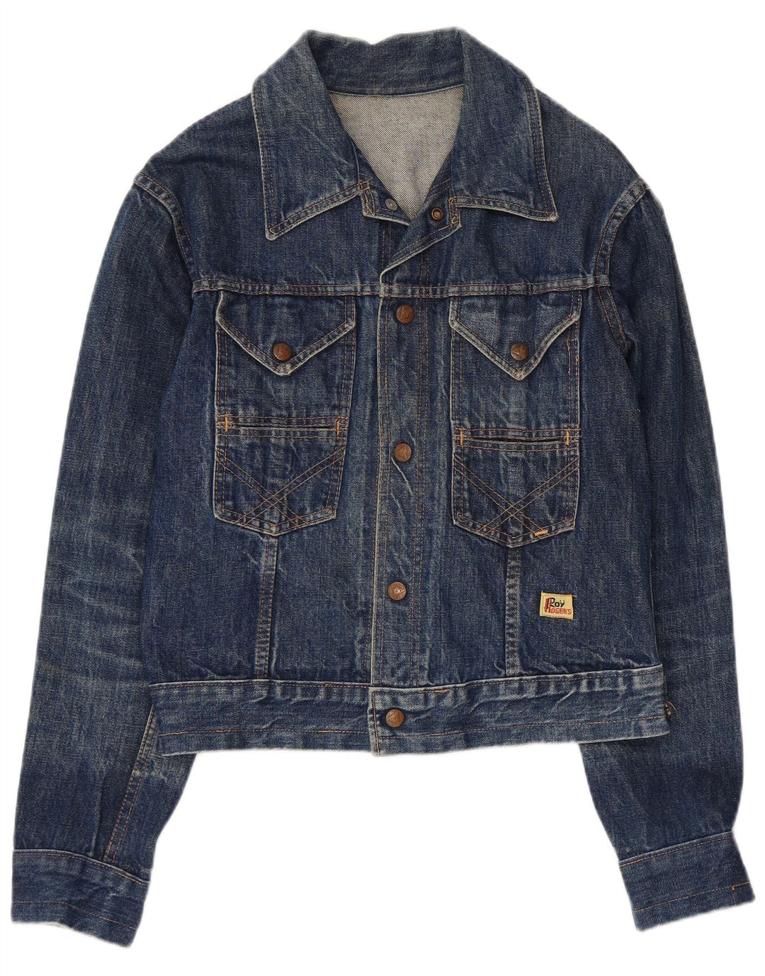 Jachetă de blugi Roy Rogers pentru femei UK 14 Medium Blue