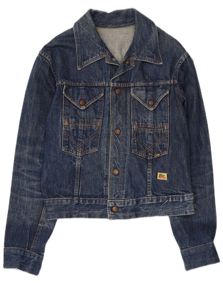 Jachetă de blugi Roy Rogers pentru femei UK 14 Medium Blue