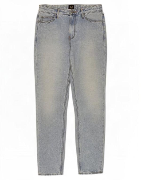 Blugi Lee Mom drepte pentru femei W27 L33 Bumbac albastru