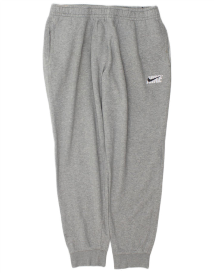 Pantaloni de trening Nike pentru bărbați Joggeri mari, gri, bumbac