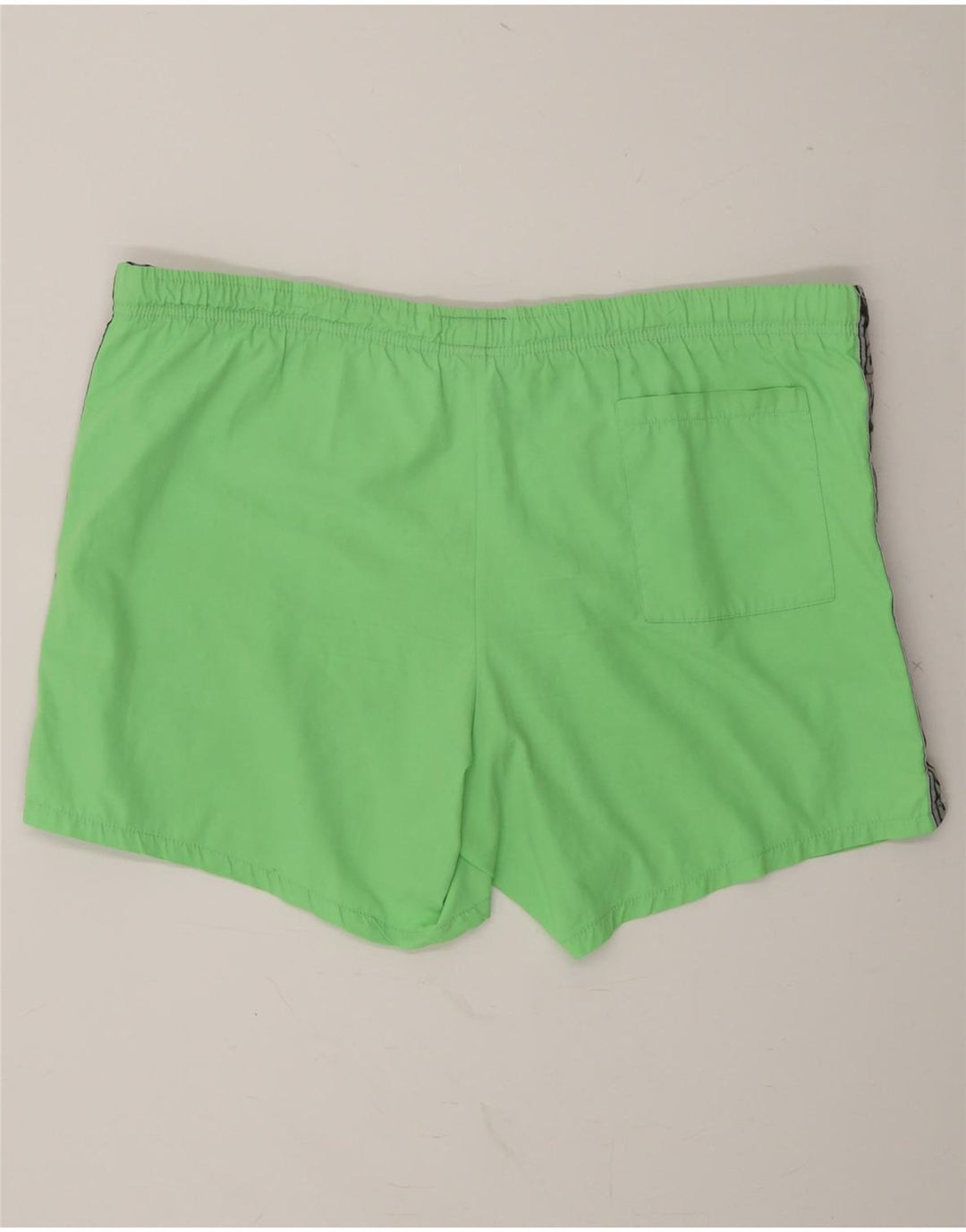 ASICS Mens Graphic Swimming Shorts XL Green Vintage Asics and Second-Hand Asics from Messina Hembry 