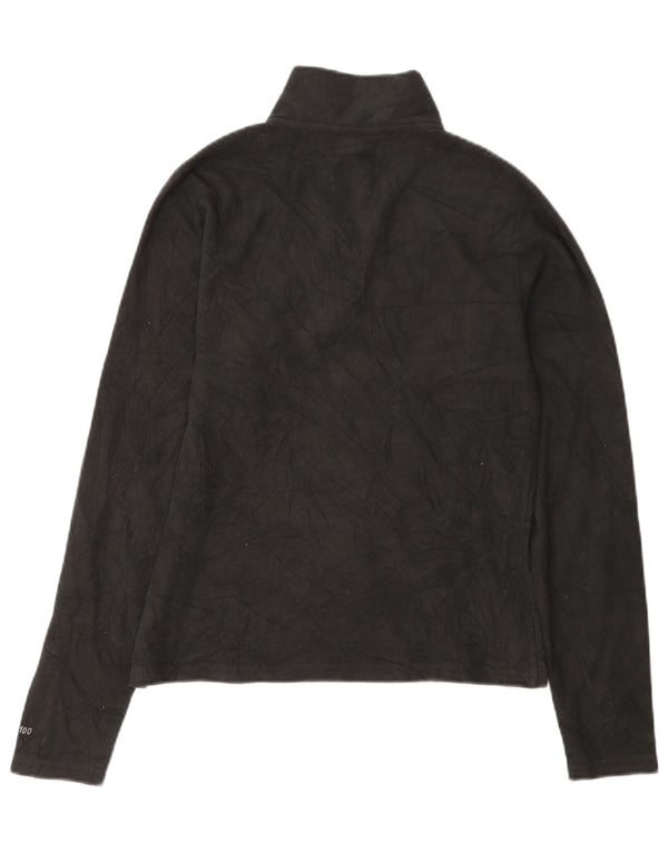 Pulover din lână The North Face, cu fermoar și gât, pentru femei, UK 6 XS, gri