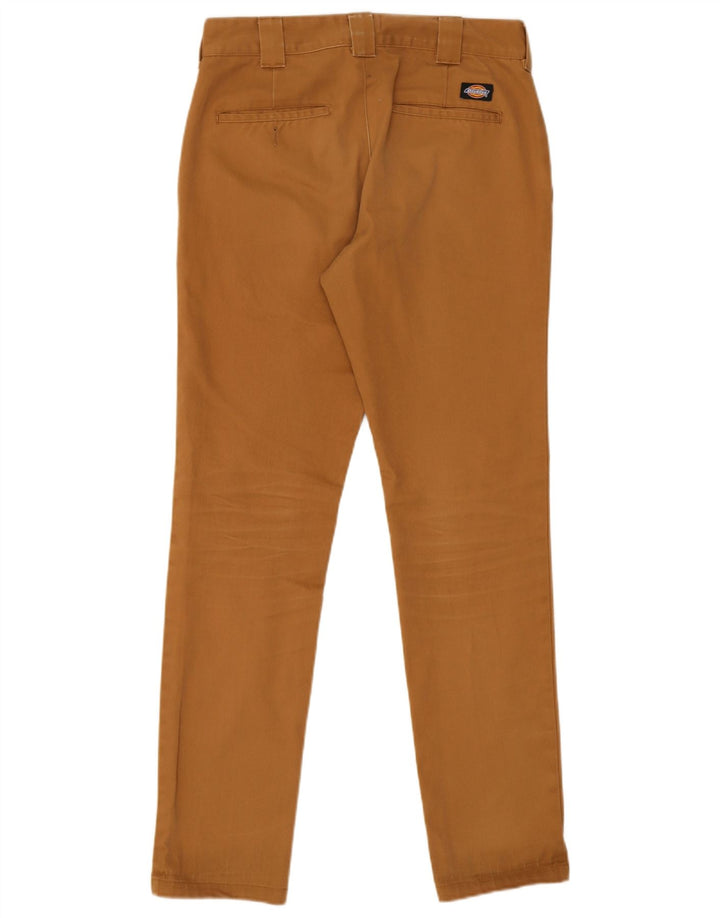 Pantaloni chino slim pentru bărbați Dickies L32 L32 Poliester maro