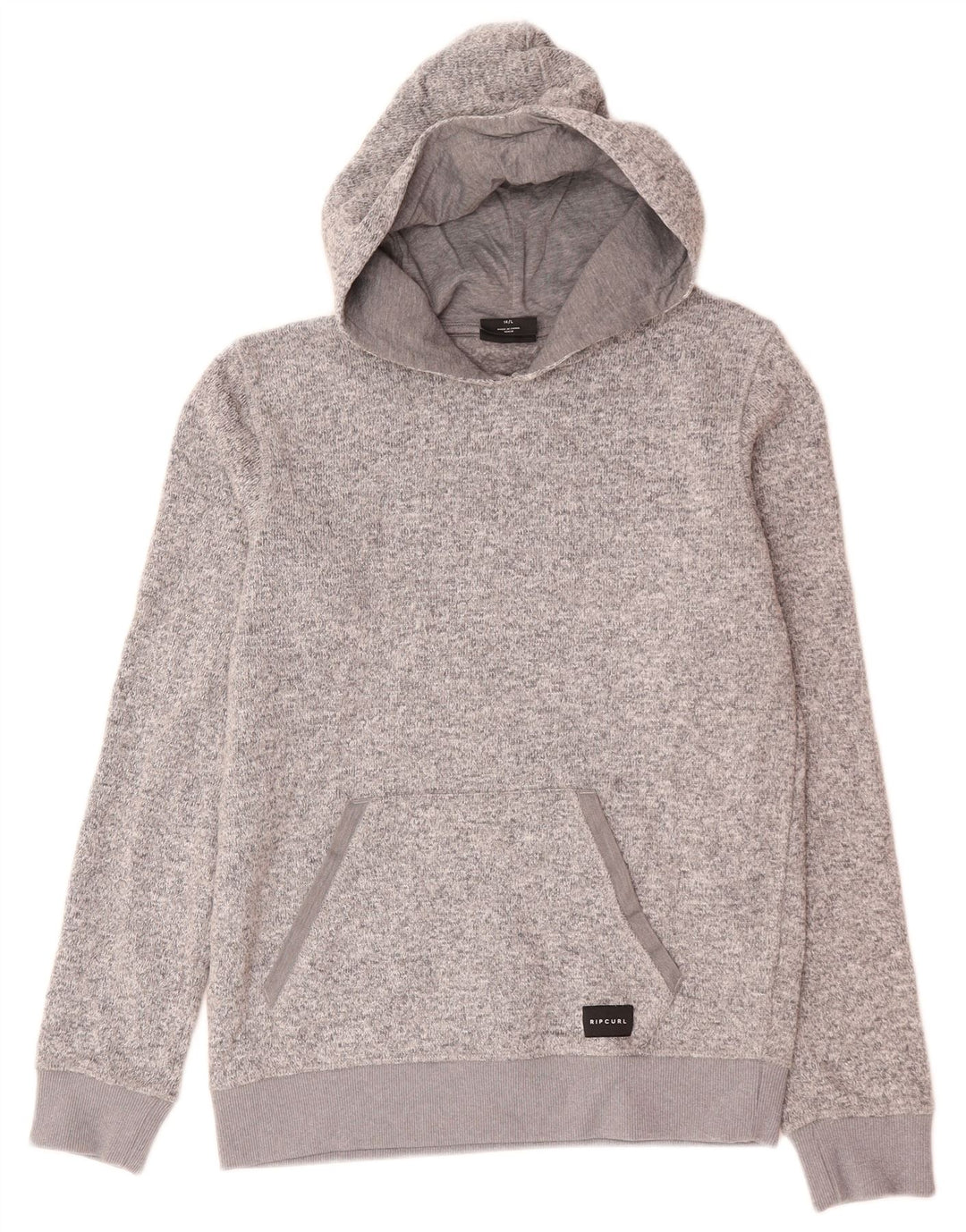 Pulover cu glugă Rip Curl pentru femei UK 14 Large Gri