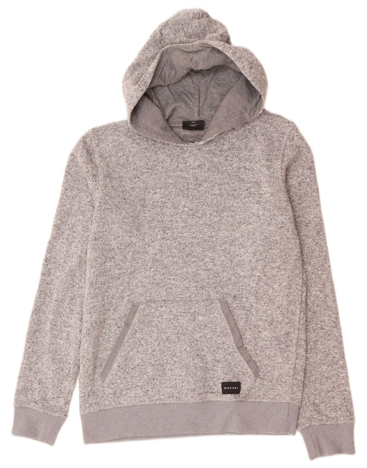 Pulover cu glugă Rip Curl pentru femei UK 14 Large Gri