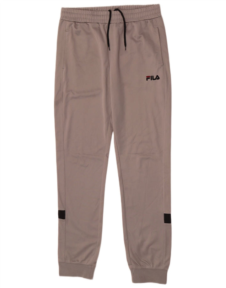 Pantaloni de trening Fila Barbati Joggeri Gri mediu Poliester