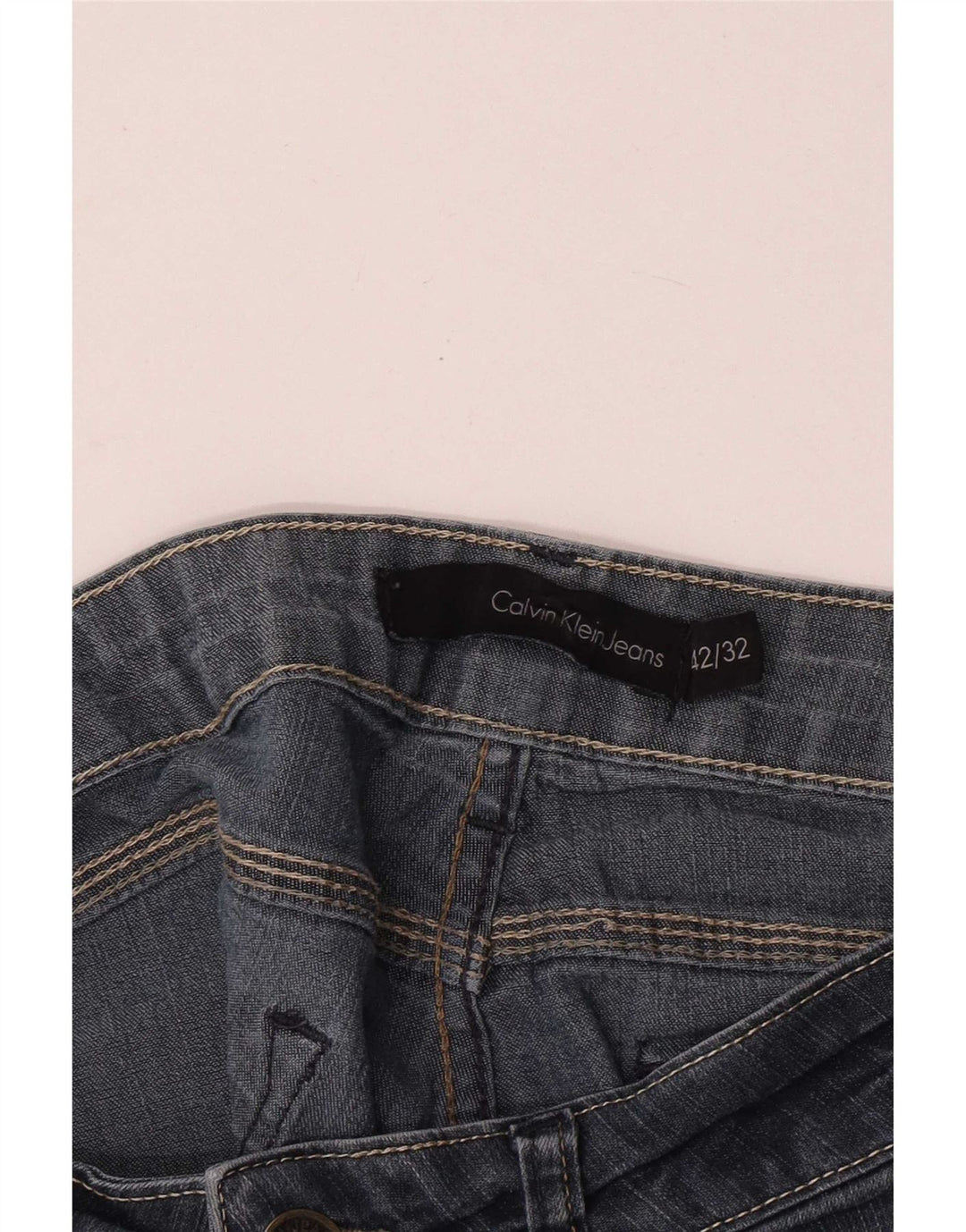 Blugi slim pentru bărbați Calvin Klein W42 L32 albastru