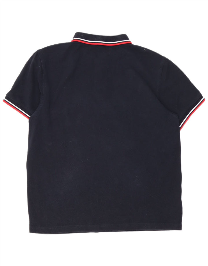 Cămașă polo Fred Perry pentru bărbați, mare, albastru bleumarin, bumbac