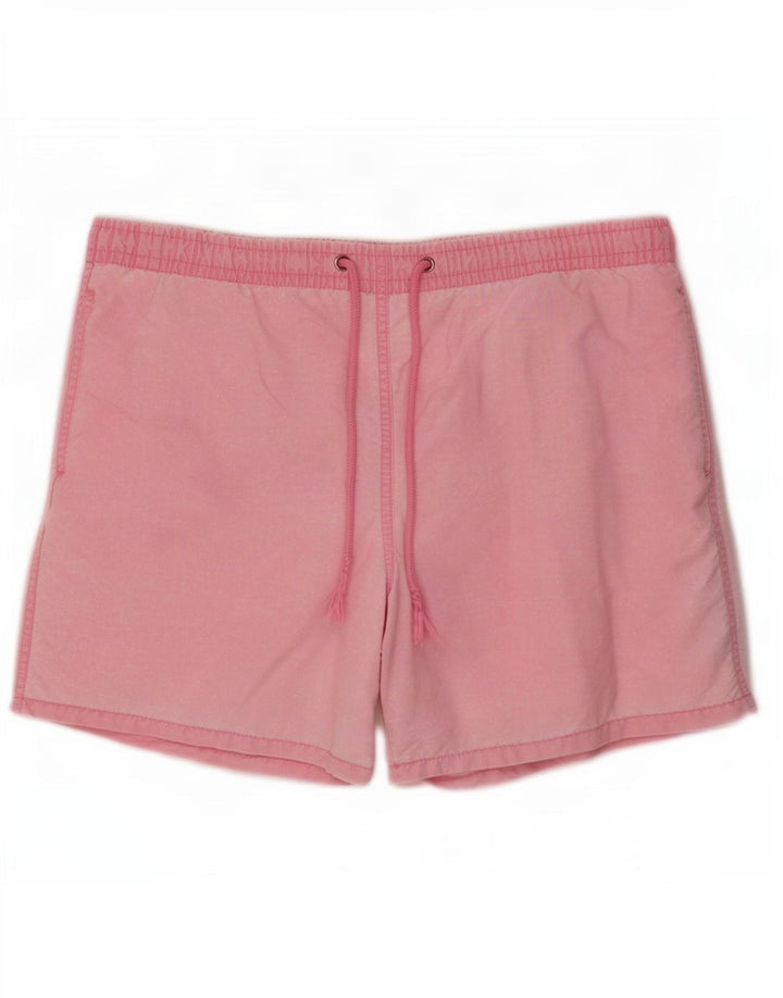 Pantaloni scurți de înot pentru bărbați Zara, mari, roz din poliamidă