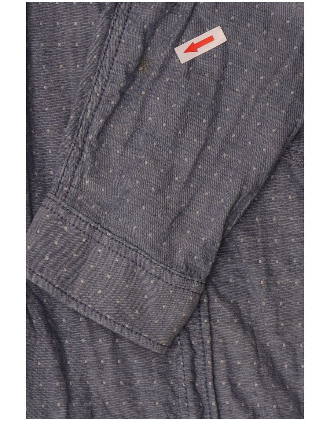 Cămașă Jack & Jones pentru bărbați, mare, albastru, bumbac cu pete