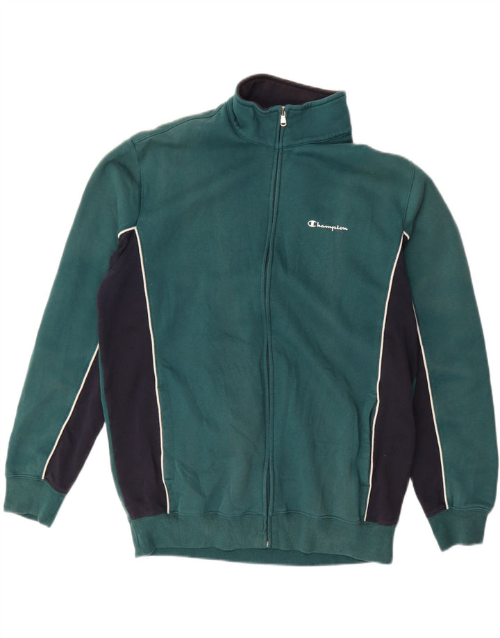 Jachetă de trening pentru bărbați Champion 2XL, verde, color block