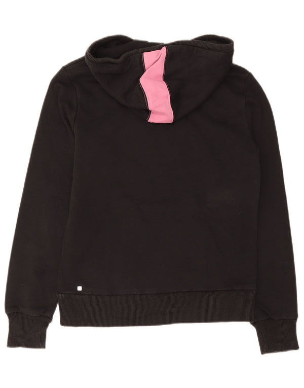 Pulover cu capota cu grafic Puma pentru femei UK 12 Medium Black