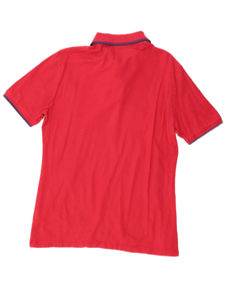 Tricou polo pentru bărbați Fila, roșu mare