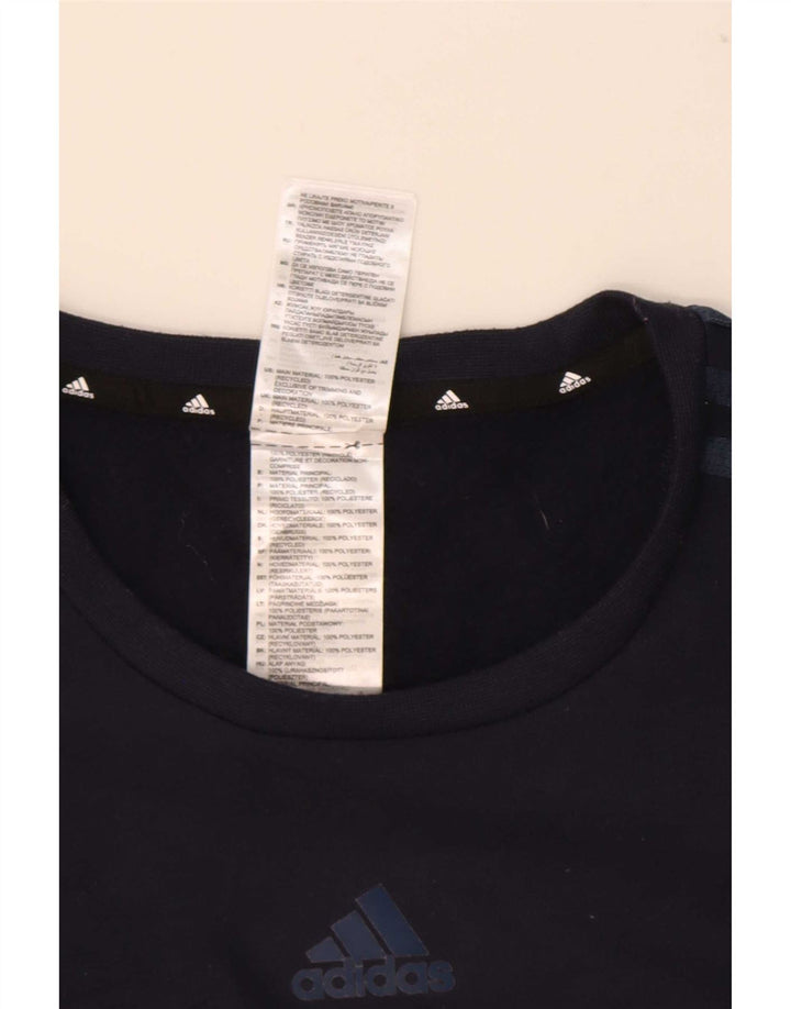 Hanorac pentru bărbați Adidas Jumper Mediu Bleumarin Poliester