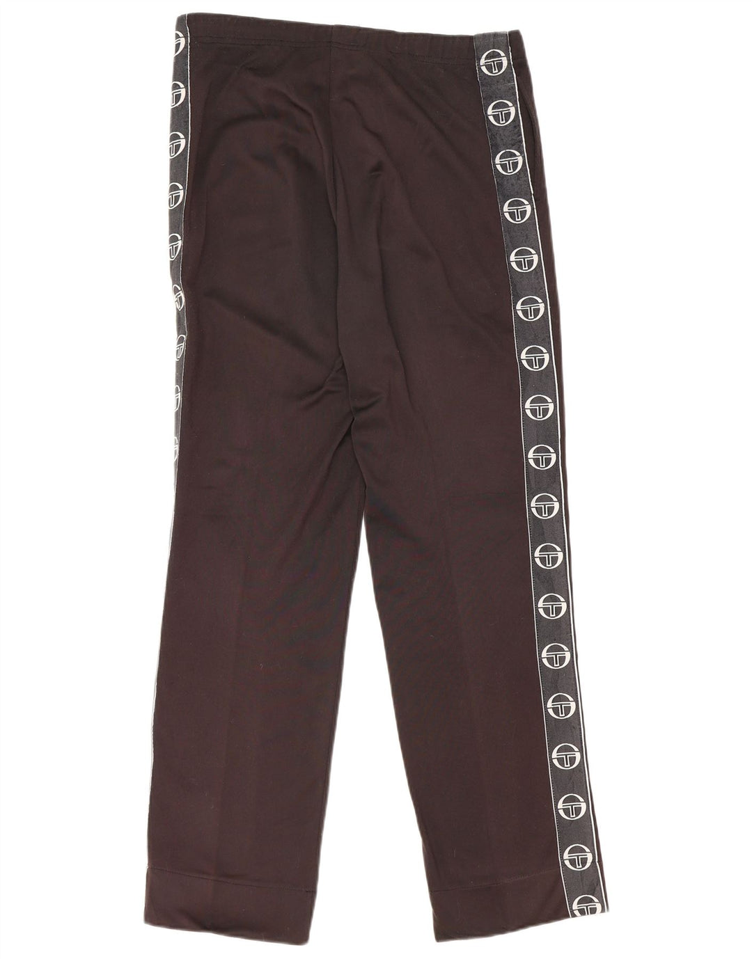 Sergio Tacchini Pantaloni de trening grafic pentru bărbați IT 46 Small Black